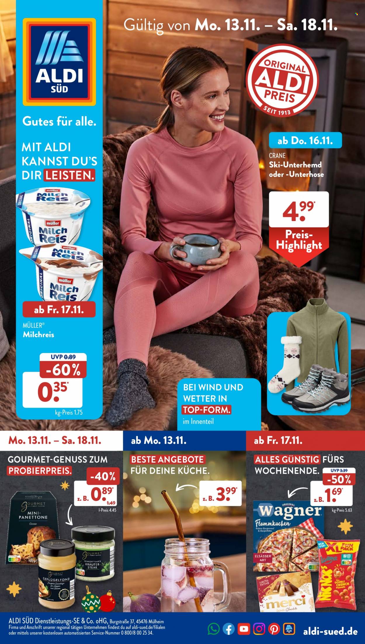 ALDI SÜD Prospekte  - 13.11.2023 - 18.11.2023. Seite 1