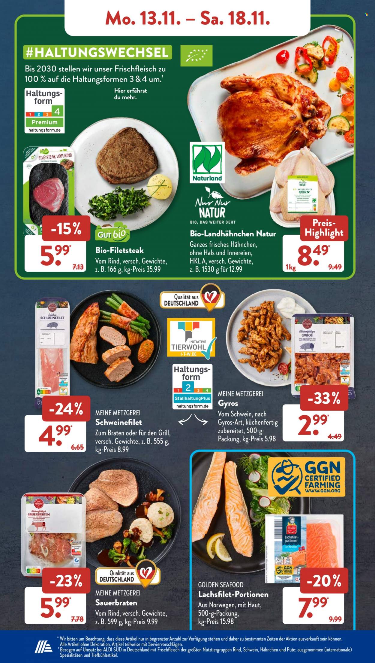 ALDI SÜD Prospekte  - 13.11.2023 - 18.11.2023. Seite 6