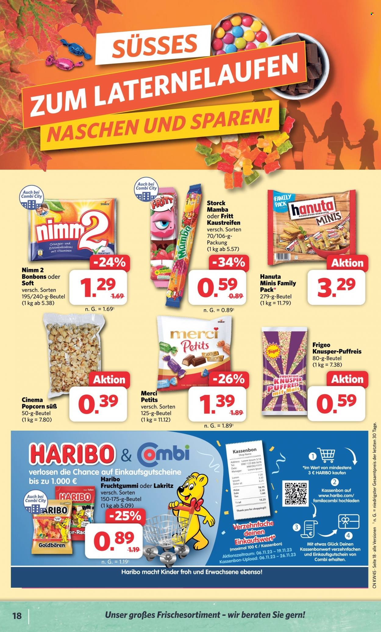 Combi Prospekte  - 6.11.2023 - 11.11.2023. Seite 18