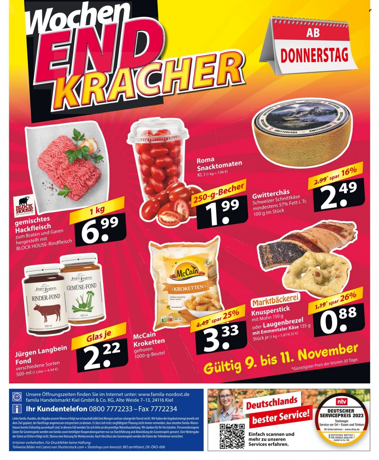famila Prospekte  - 6.11.2023 - 11.11.2023. Seite 24