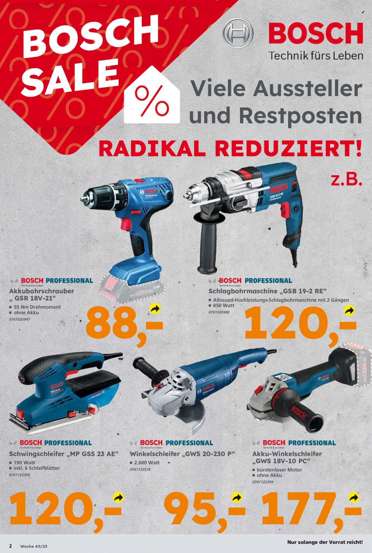 Globus Baumarkt Prospekte  - 6.11.2023 - 11.11.2023. Seite 2