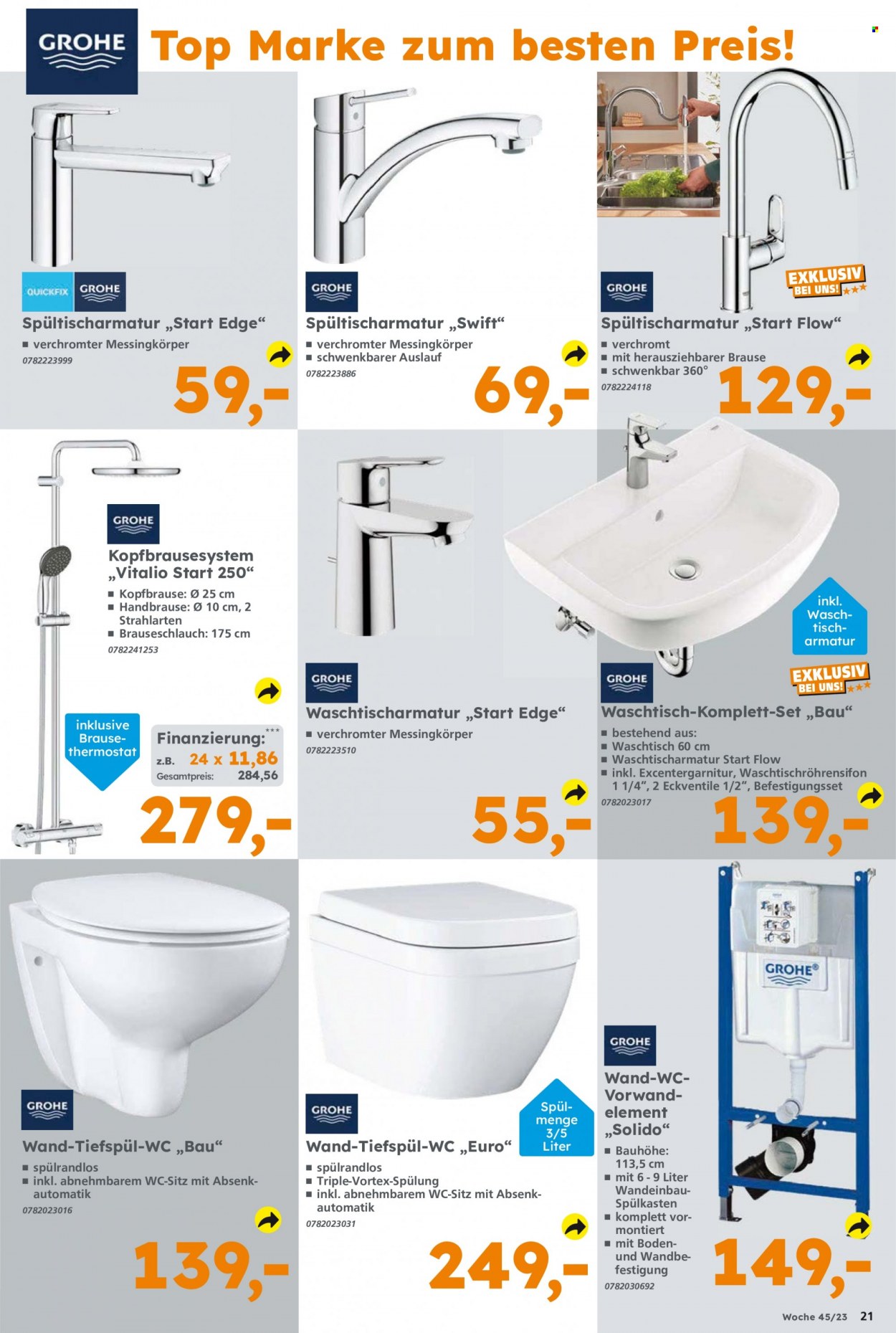 Globus Baumarkt Prospekte  - 6.11.2023 - 11.11.2023. Seite 21