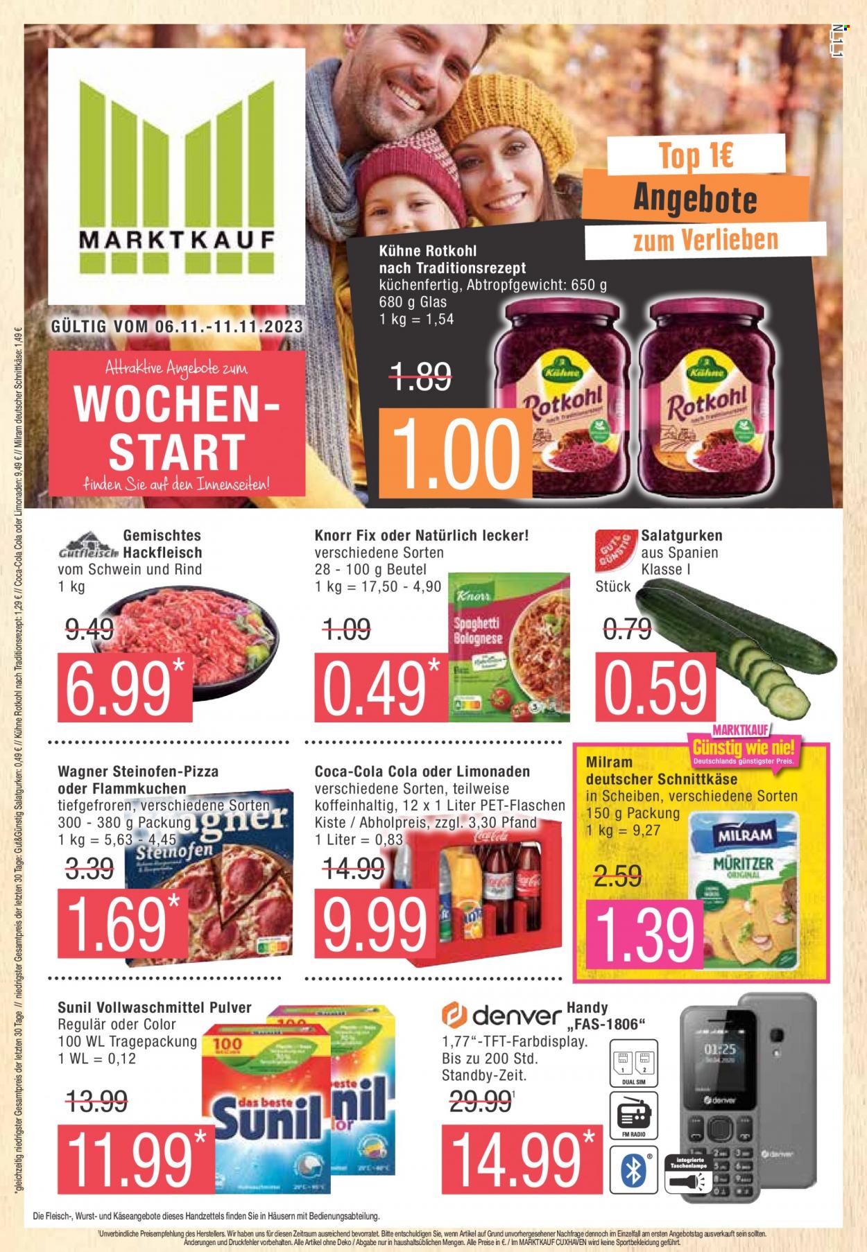 Marktkauf Prospekte  - 6.11.2023 - 11.11.2023. Seite 1