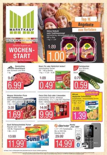 Prospekte Marktkauf - 6.11.2023 - 11.11.2023.