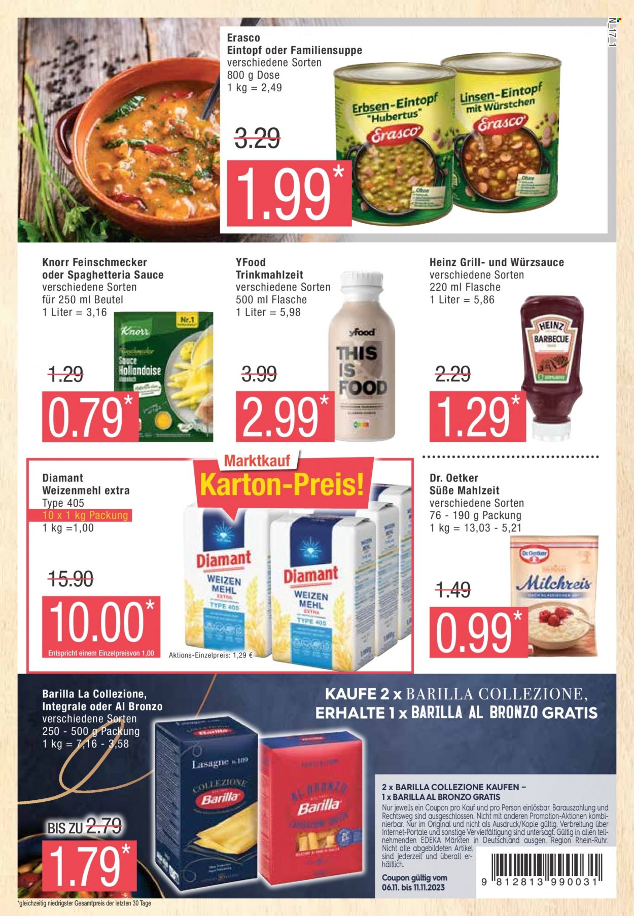 Marktkauf Prospekte  - 6.11.2023 - 11.11.2023. Seite 17