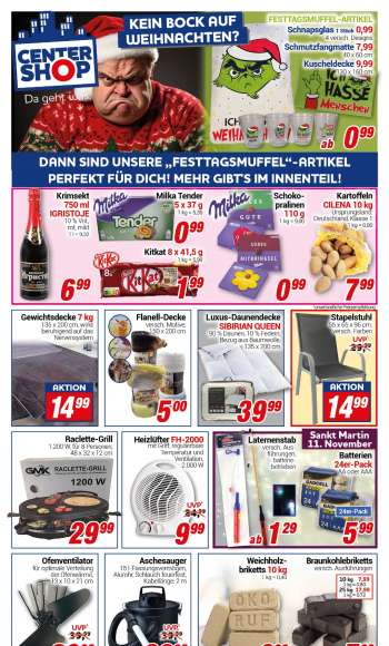 Prospekte CENTERSHOP - 6.11.2023 - 11.11.2023.