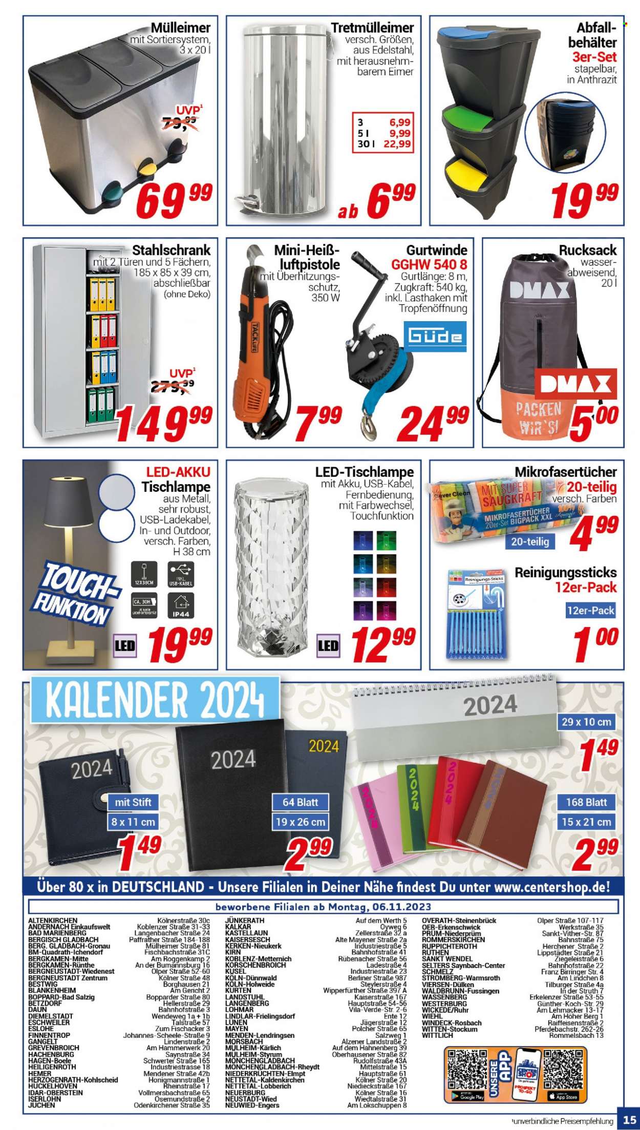 CENTERSHOP Prospekte  - 6.11.2023 - 11.11.2023. Seite 15