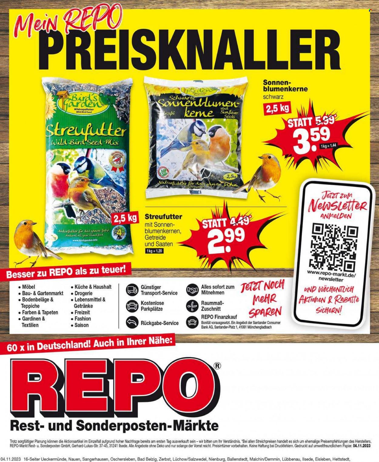 Repo Prospekte  - 6.11.2023 - 11.11.2023. Seite 16