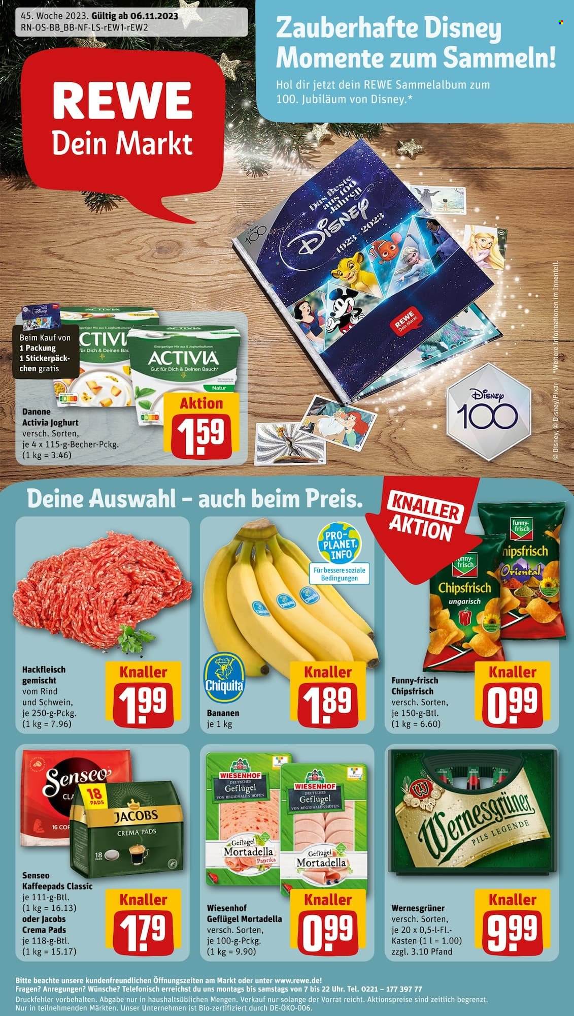 REWE Prospekte  - 6.11.2023 - 11.11.2023. Seite 1