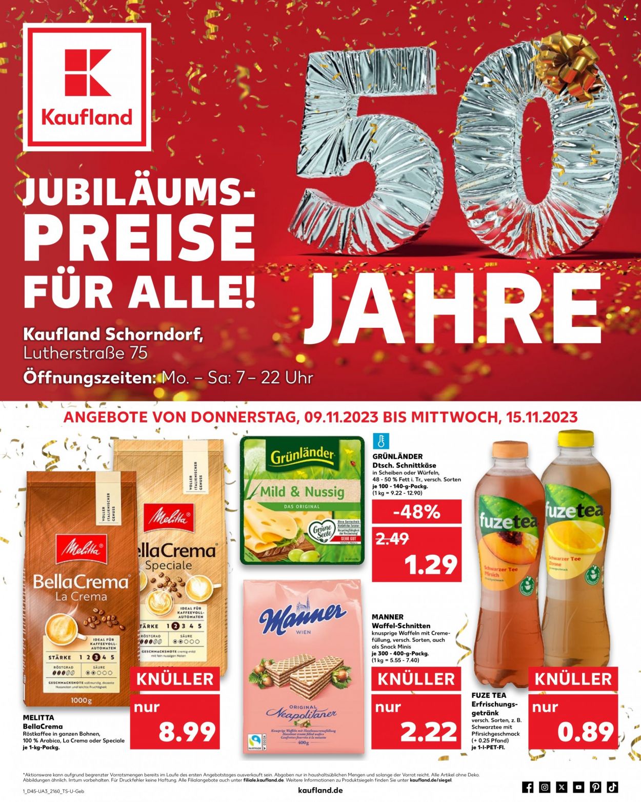 Kaufland Prospekte  - 9.11.2023 - 15.11.2023. Seite 1