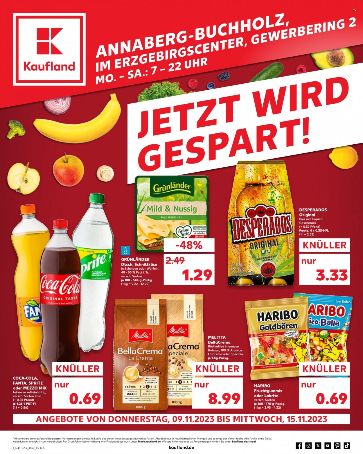 Kaufland Prospekte  - 9.11.2023 - 15.11.2023. Seite 1
