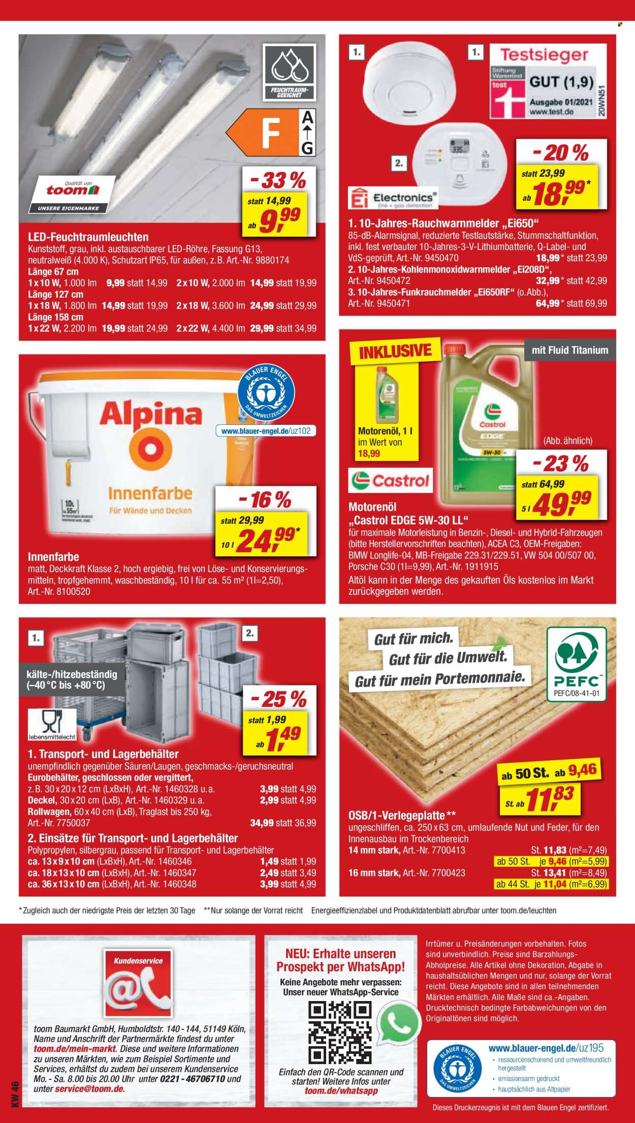 toom Baumarkt Prospekte  - 11.11.2023 - 17.11.2023. Seite 8