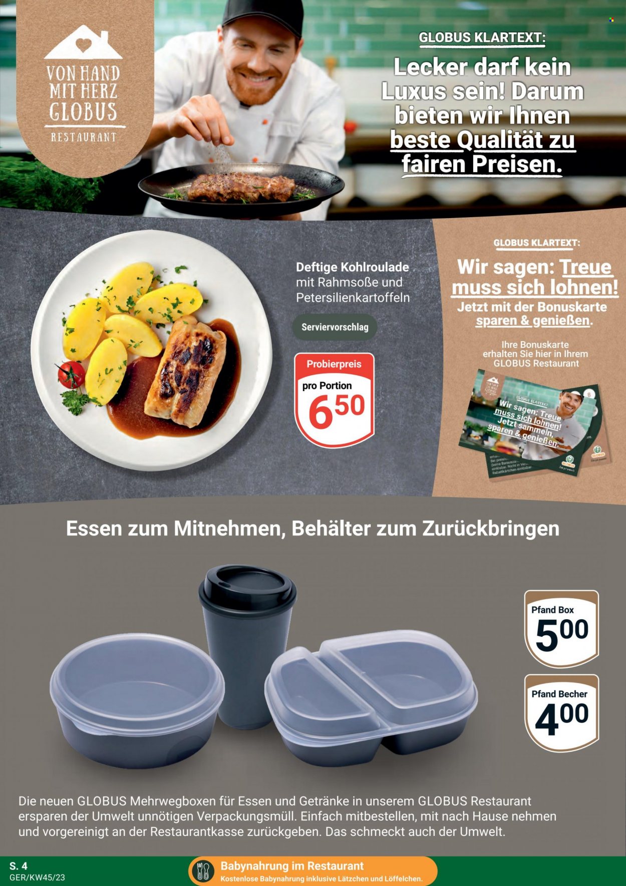 Globus Prospekte  - 6.11.2023 - 11.11.2023. Seite 4