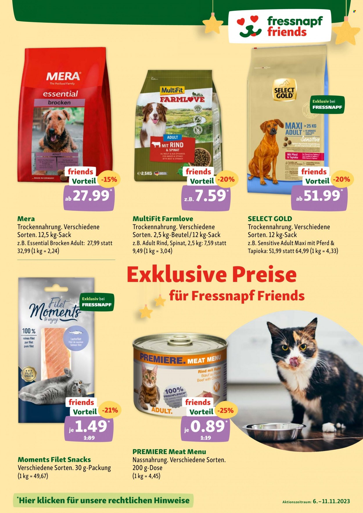 Fressnapf Prospekte  - 6.11.2023 - 11.11.2023. Seite 5