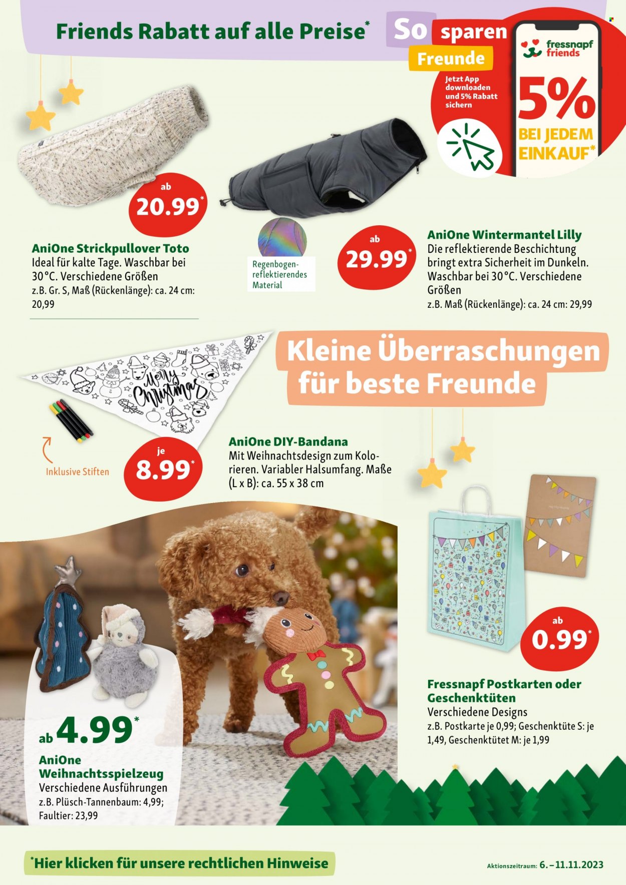 Fressnapf Prospekte  - 6.11.2023 - 11.11.2023. Seite 11