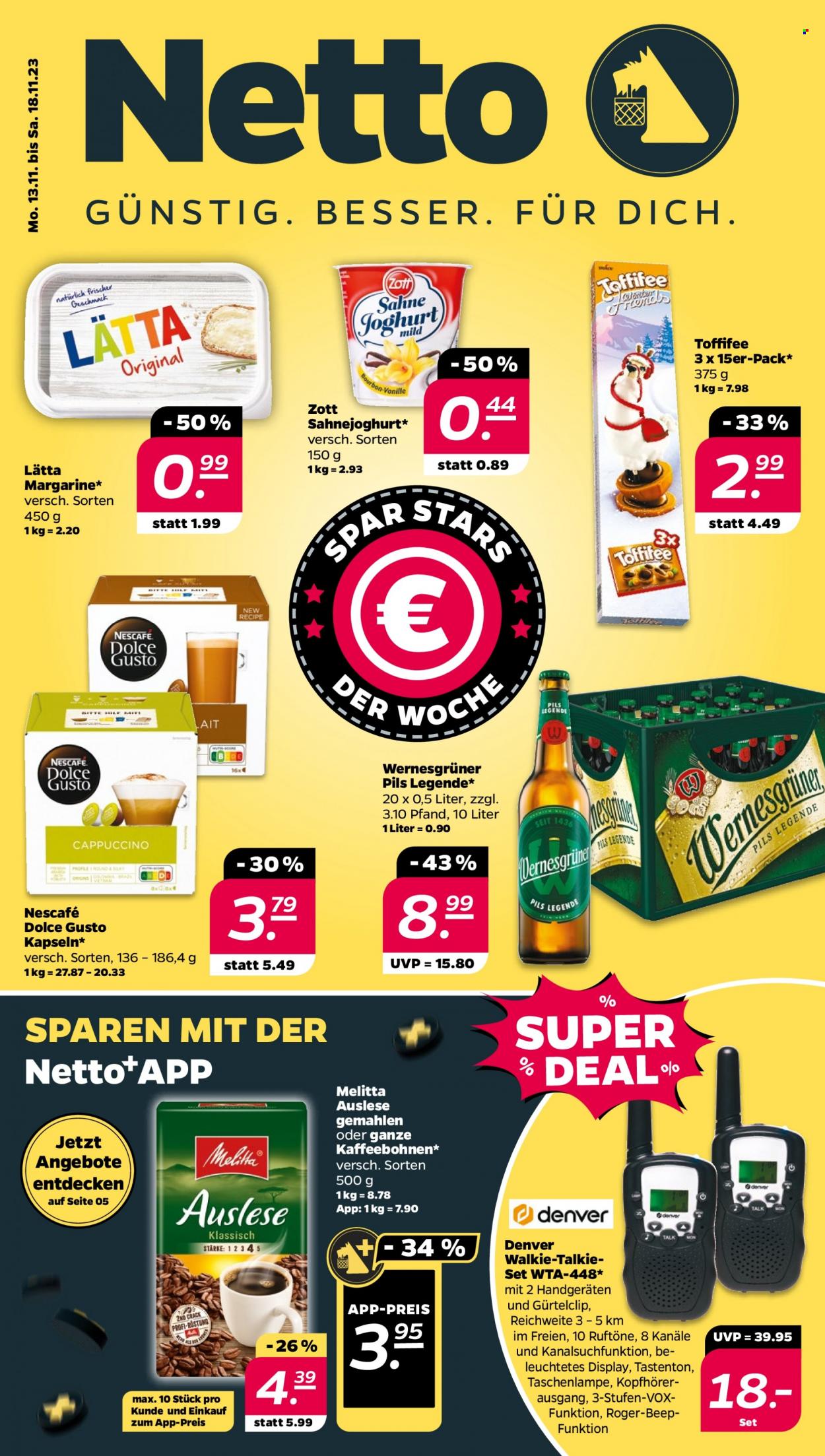 Netto Prospekte  - 13.11.2023 - 18.11.2023. Seite 1