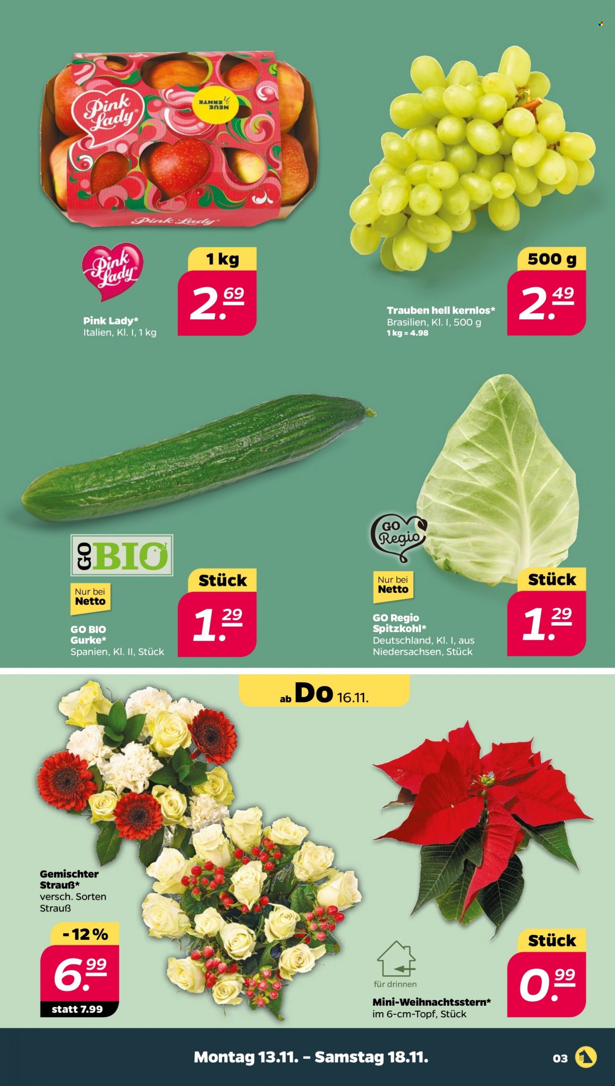 Netto Prospekte  - 13.11.2023 - 18.11.2023. Seite 3