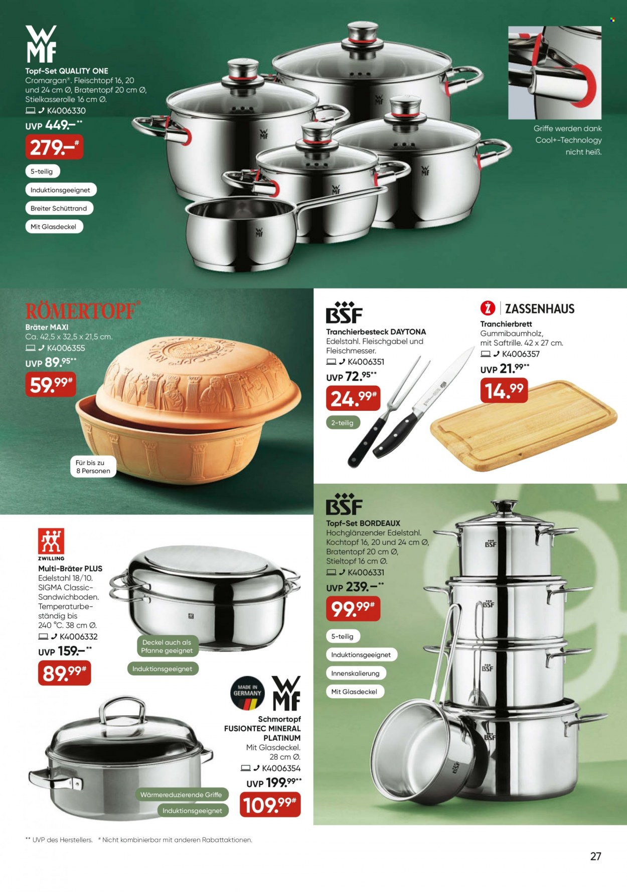 GALERIA Karstadt Kaufhof Prospekte  - 8.11.2023 - 14.11.2023. Seite 27