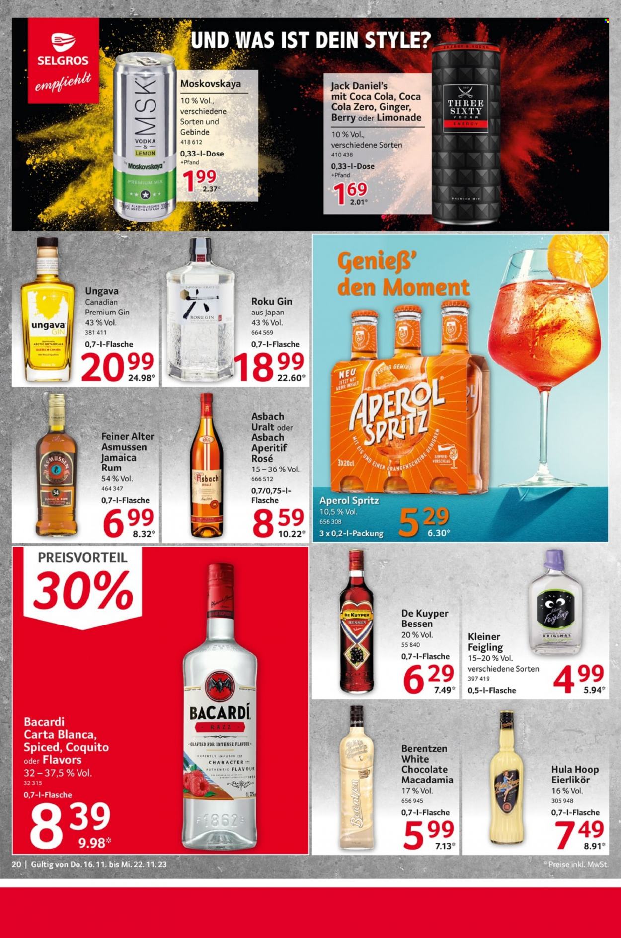 Selgros Prospekte  - 16.11.2023 - 22.11.2023. Seite 20