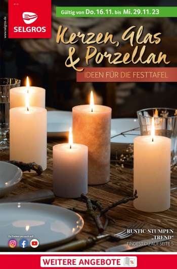Prospekte Selgros - 16.11.2023 - 29.11.2023.