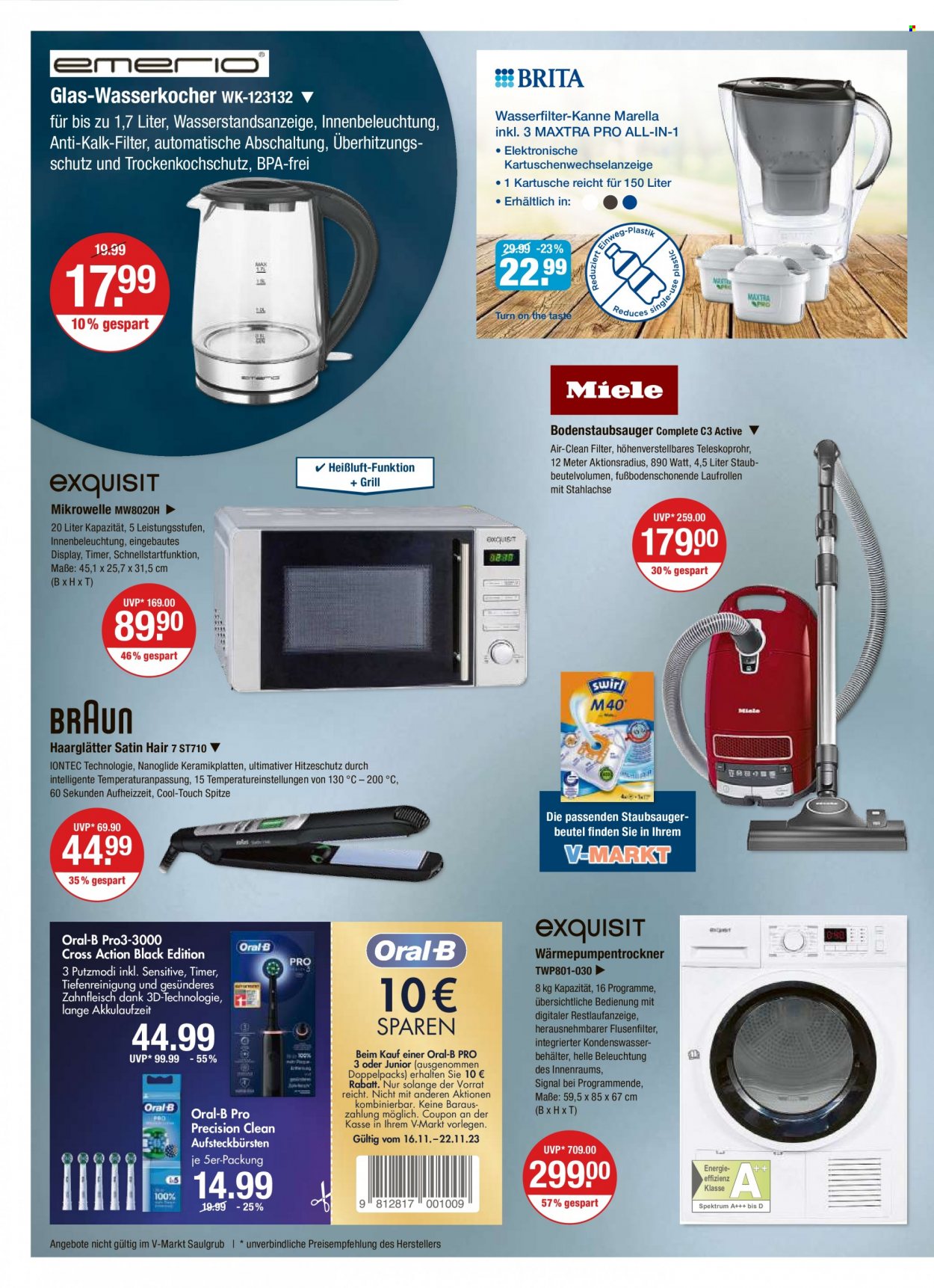 V-Markt Prospekte  - 16.11.2023 - 22.11.2023. Seite 14
