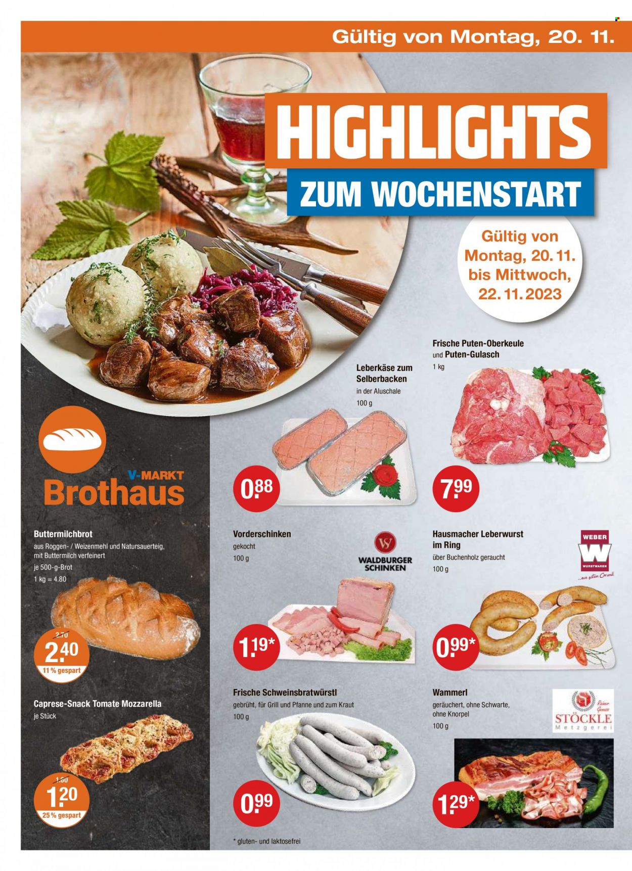 V-Markt Prospekte  - 16.11.2023 - 22.11.2023. Seite 18