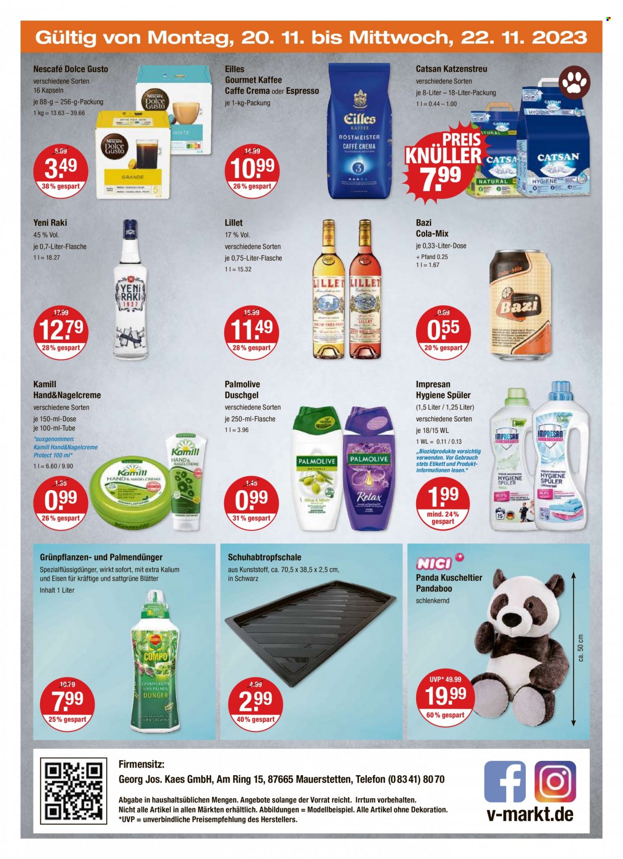 V-Markt Prospekte  - 16.11.2023 - 22.11.2023. Seite 20