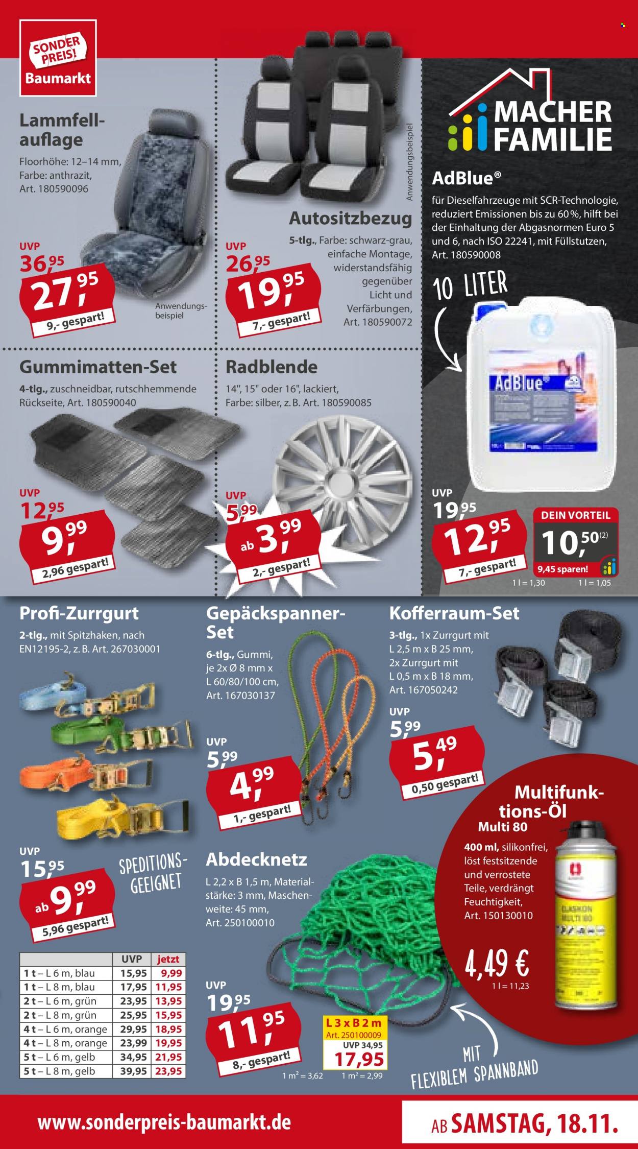 Sonderpreis-Baumarkt Prospekte  - 18.11.2023 - 24.11.2023. Seite 21