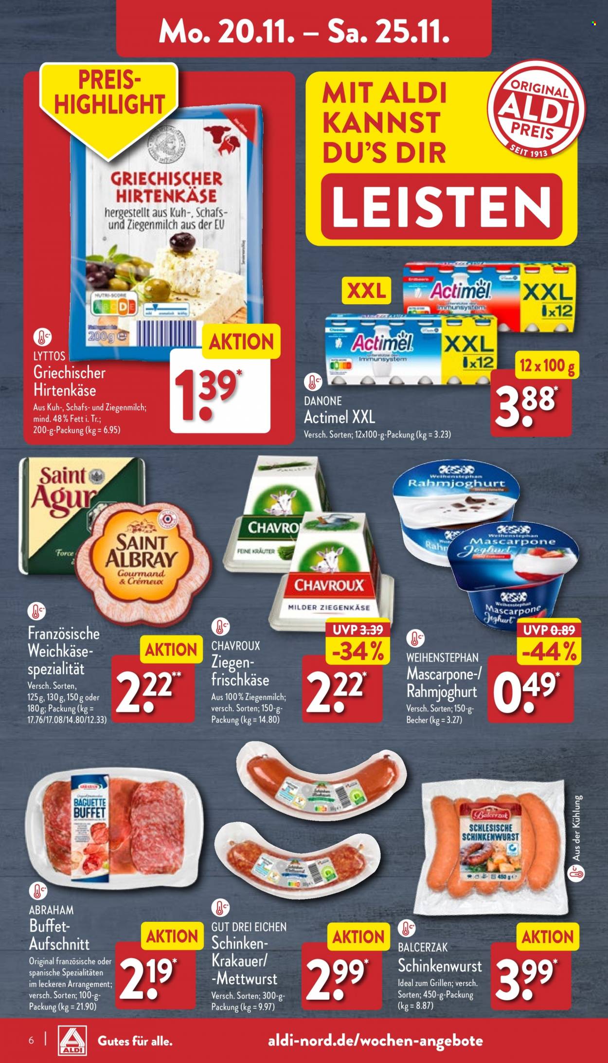 ALDI Nord Prospekte  - 20.11.2023 - 25.11.2023. Seite 6