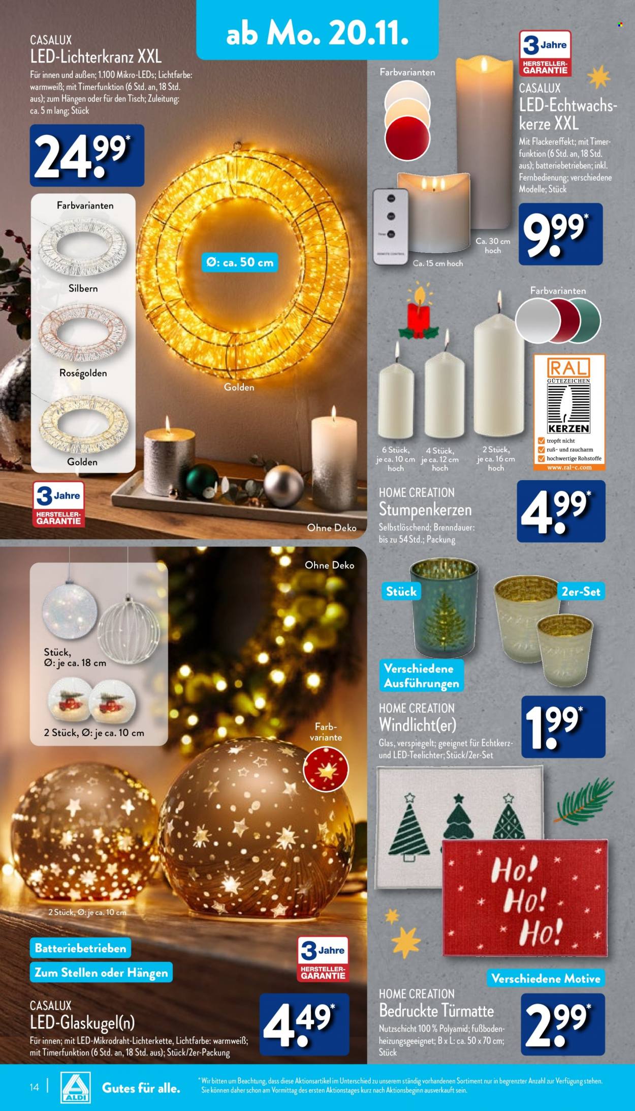 ALDI Nord Prospekte  - 20.11.2023 - 25.11.2023. Seite 14