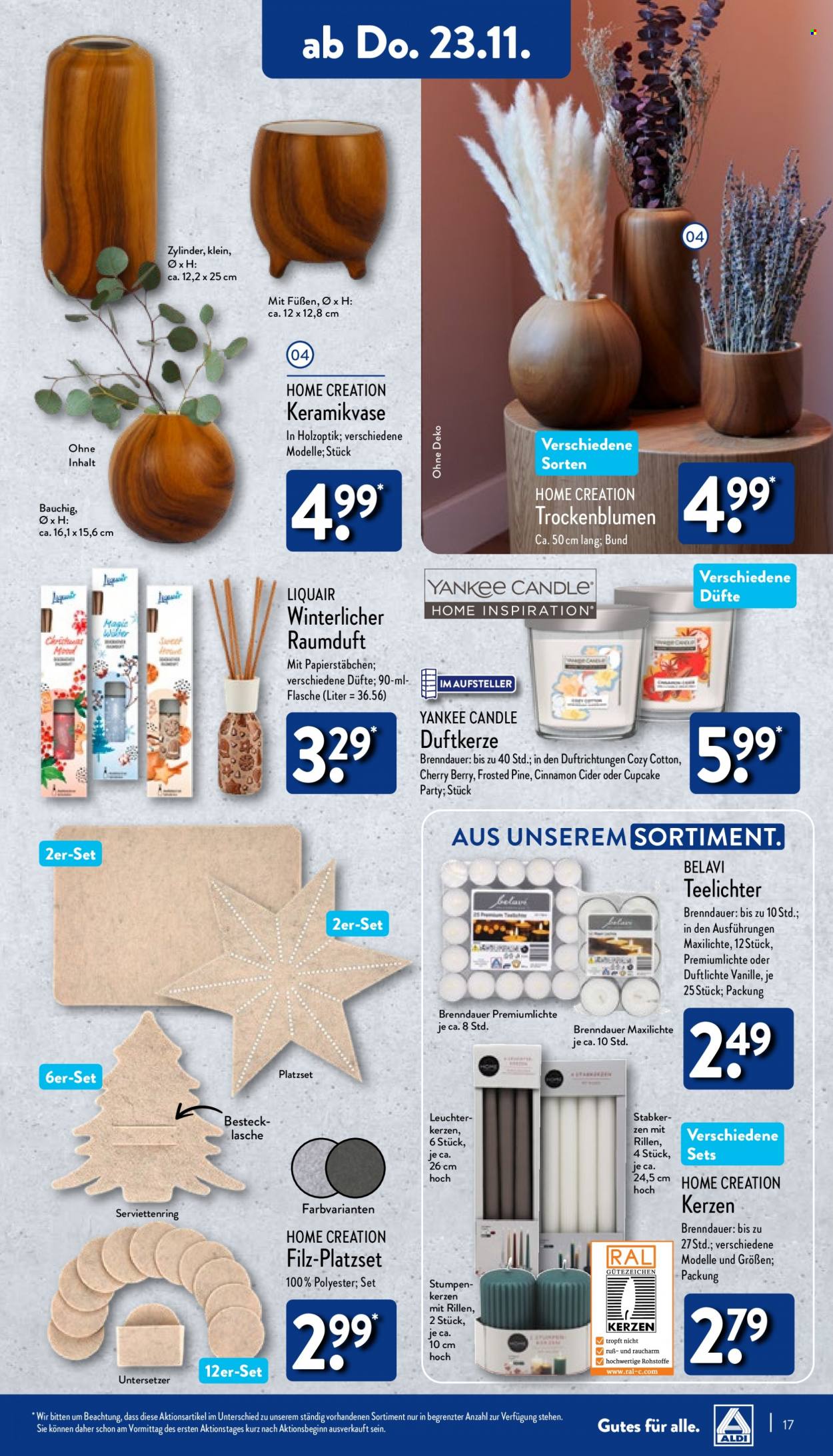 ALDI Nord Prospekte  - 20.11.2023 - 25.11.2023. Seite 17