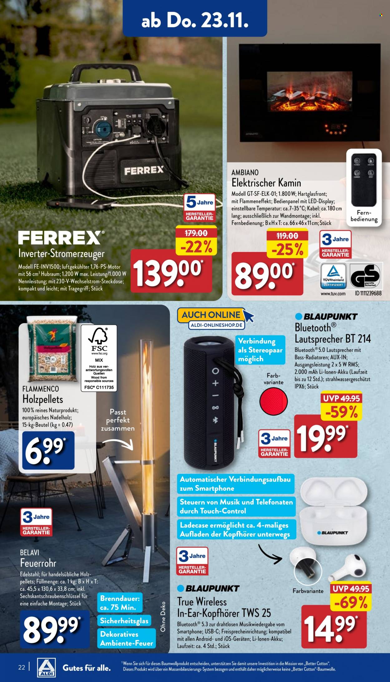 ALDI Nord Prospekte  - 20.11.2023 - 25.11.2023. Seite 22