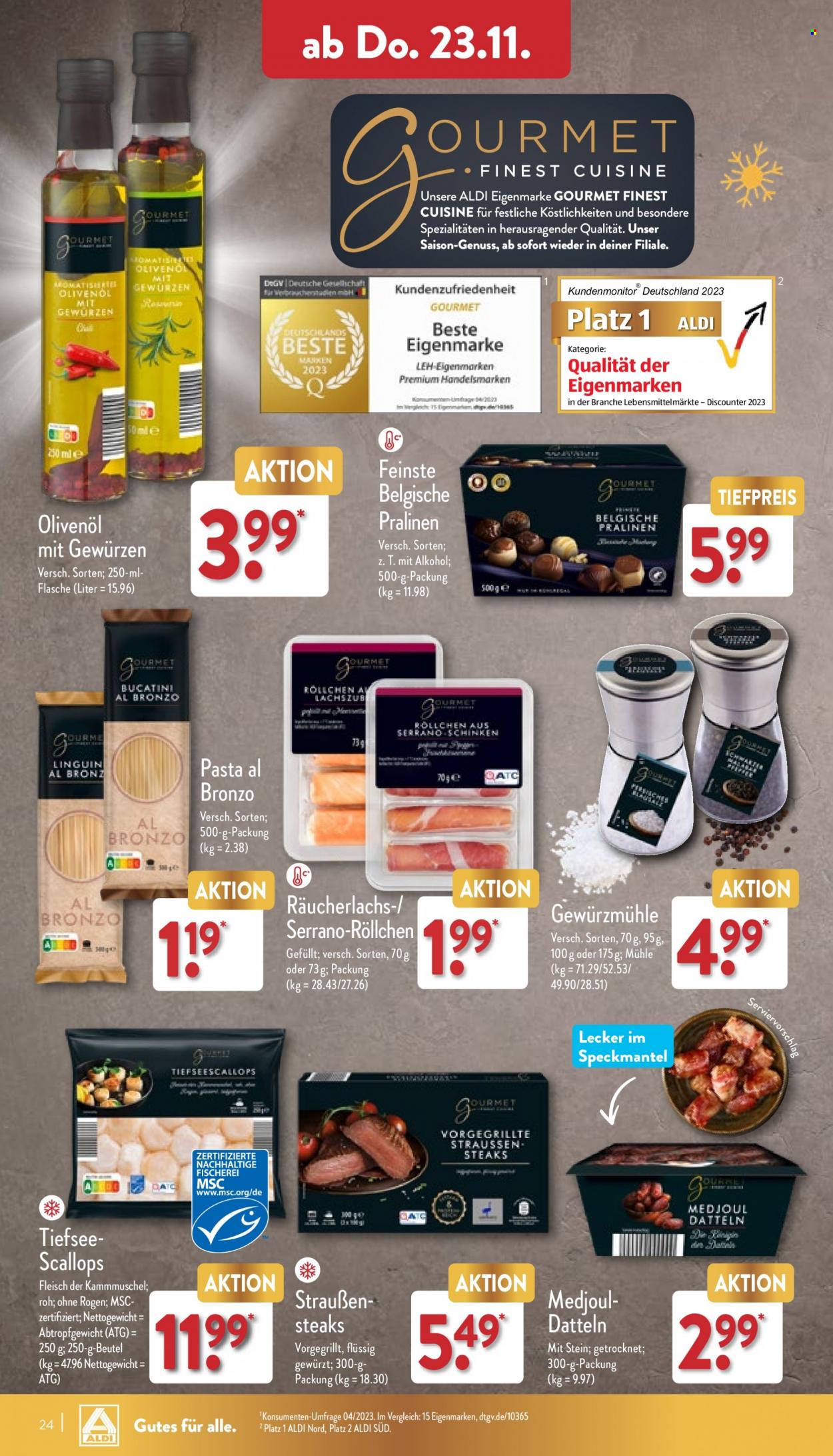 ALDI Nord Prospekte  - 20.11.2023 - 25.11.2023. Seite 24