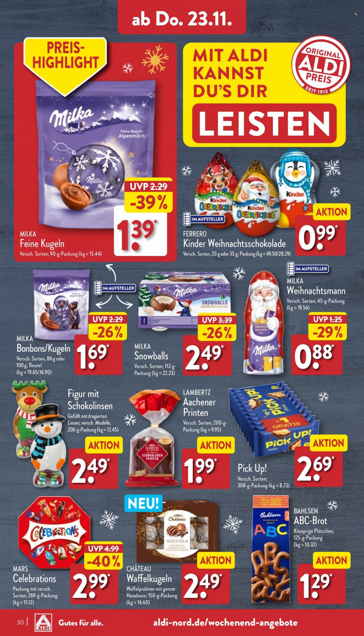ALDI Nord Prospekte  - 20.11.2023 - 25.11.2023. Seite 30