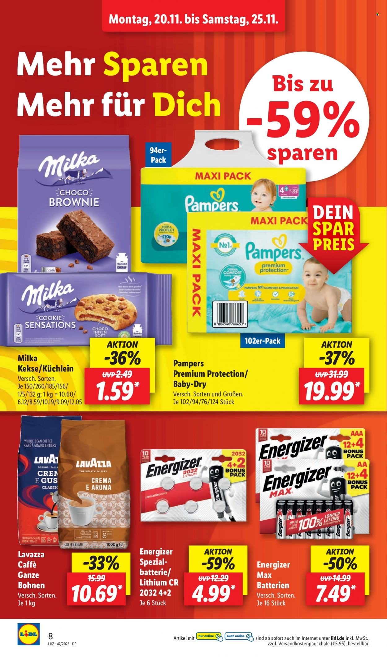 Lidl Prospekte  - 20.11.2023 - 25.11.2023. Seite 8