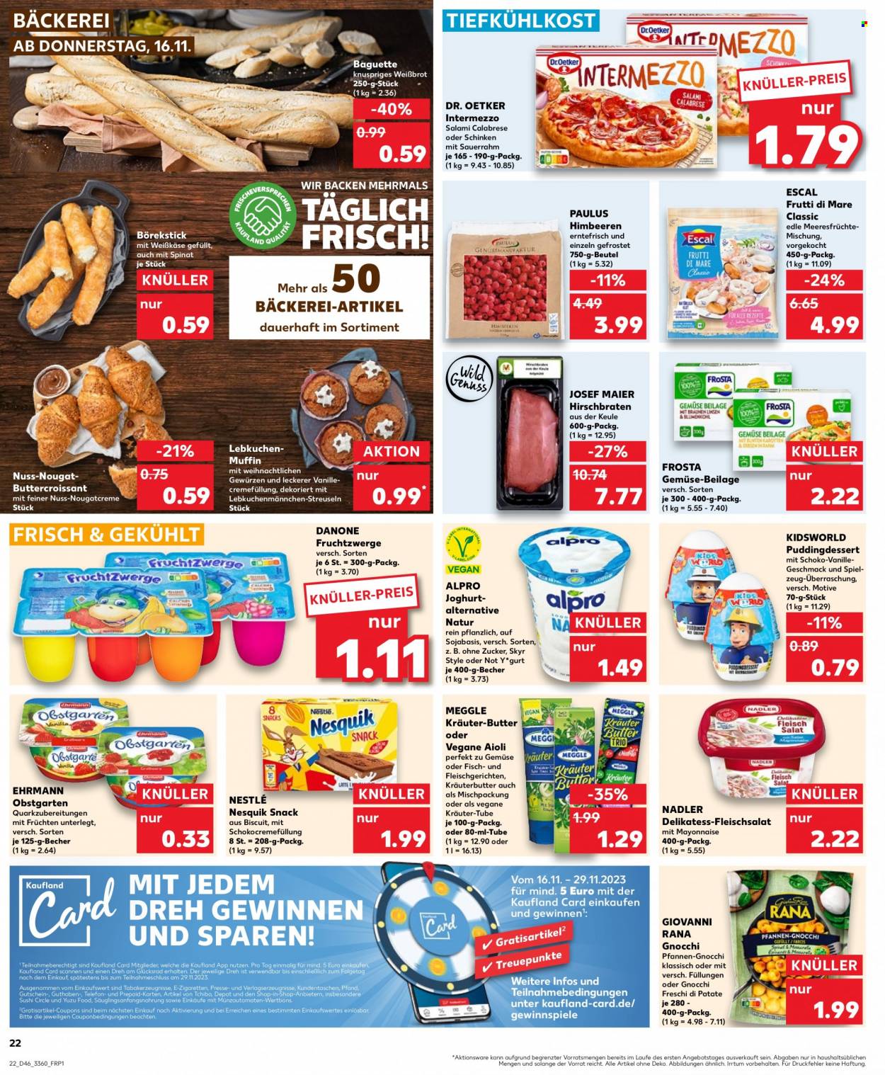 Kaufland Prospekte  - 16.11.2023 - 22.11.2023. Seite 22