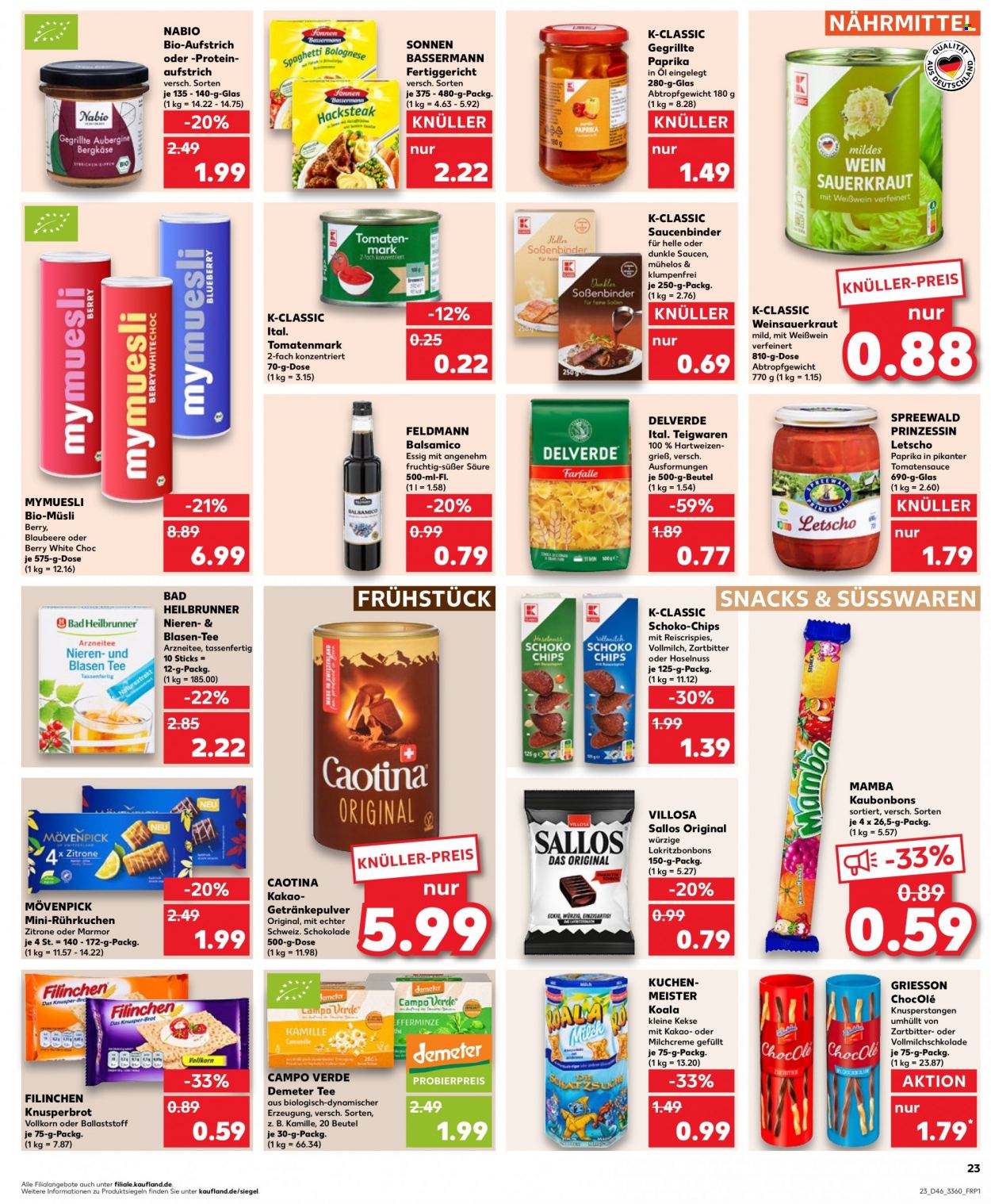 Kaufland Prospekte  - 16.11.2023 - 22.11.2023. Seite 23
