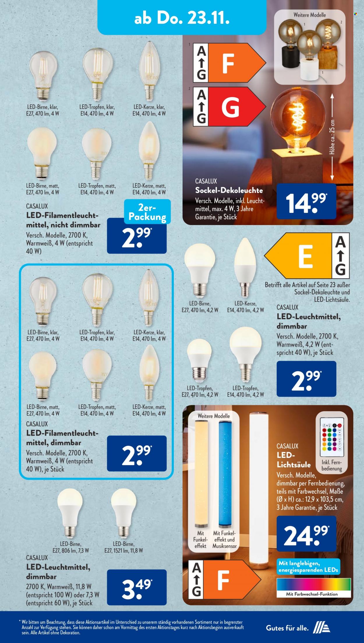 ALDI SÜD Prospekte  - 20.11.2023 - 25.11.2023. Seite 27