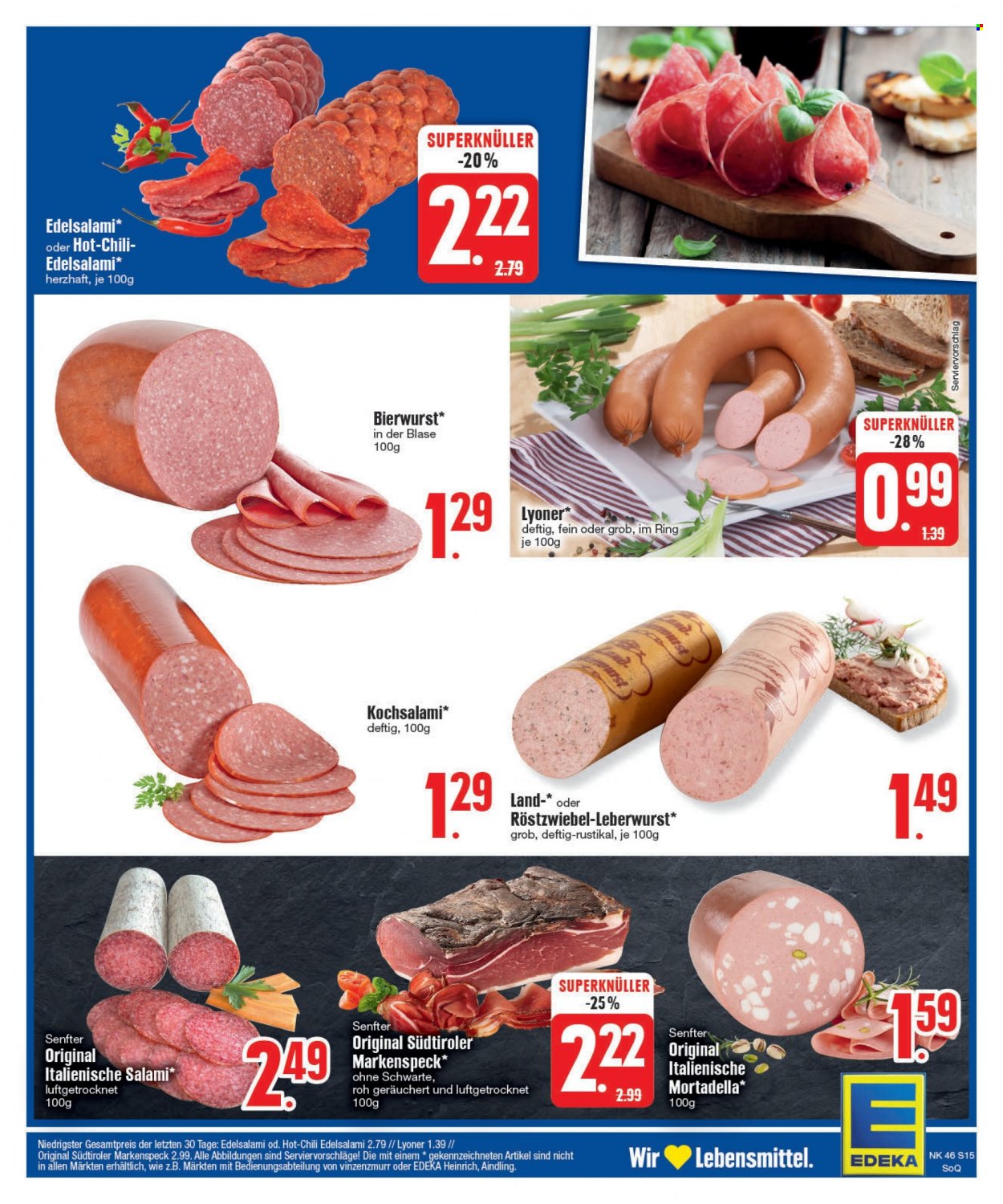 Edeka Prospekte  - 13.11.2023 - 18.11.2023. Seite 15