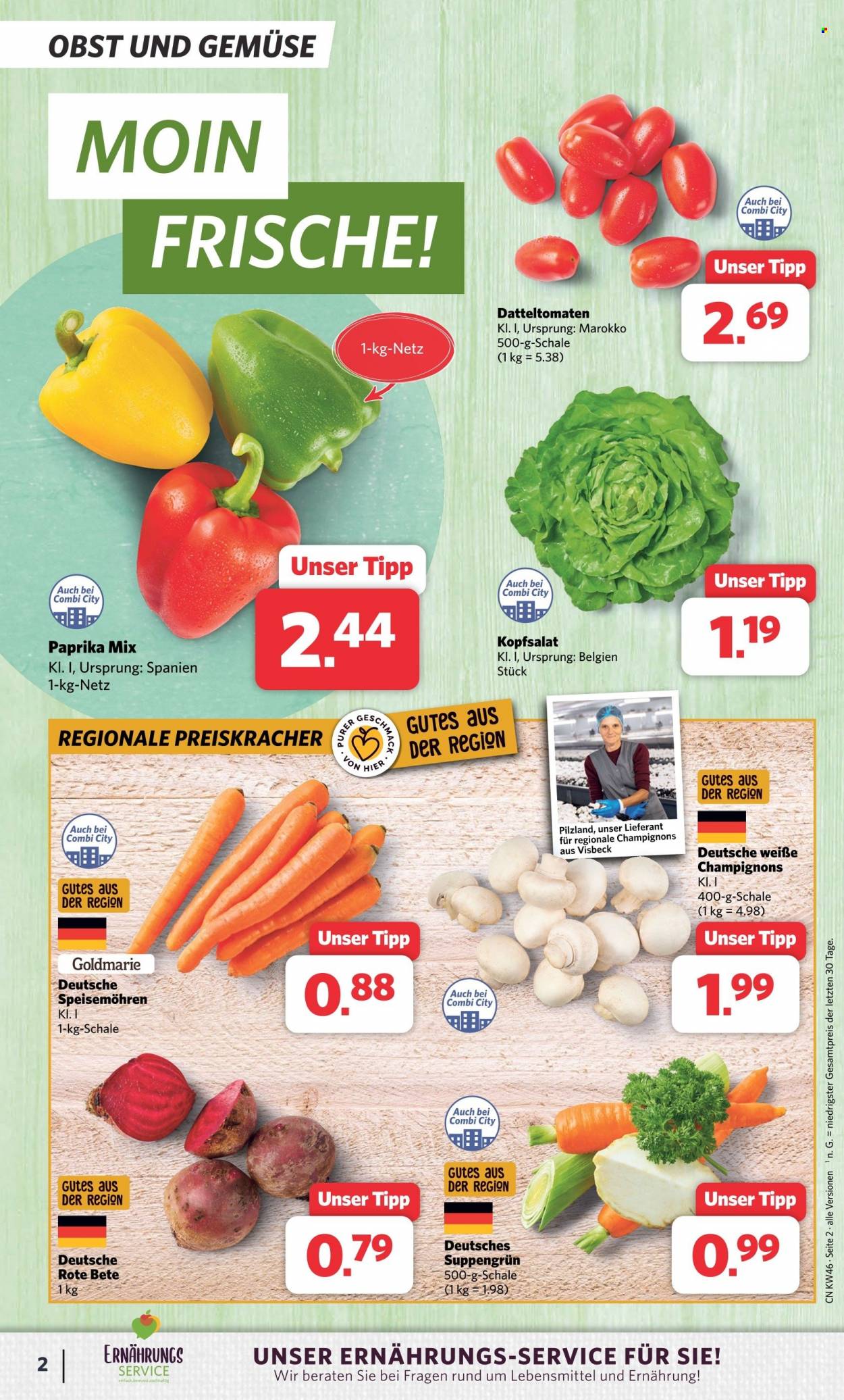 Combi Prospekte  - 13.11.2023 - 18.11.2023. Seite 2