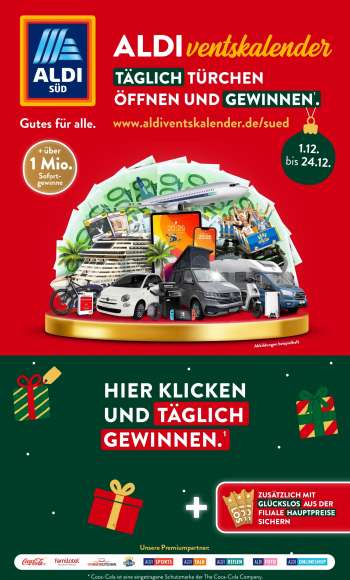 Prospekte ALDI SÜD - 20.11.2023 - 4.12.2023.
