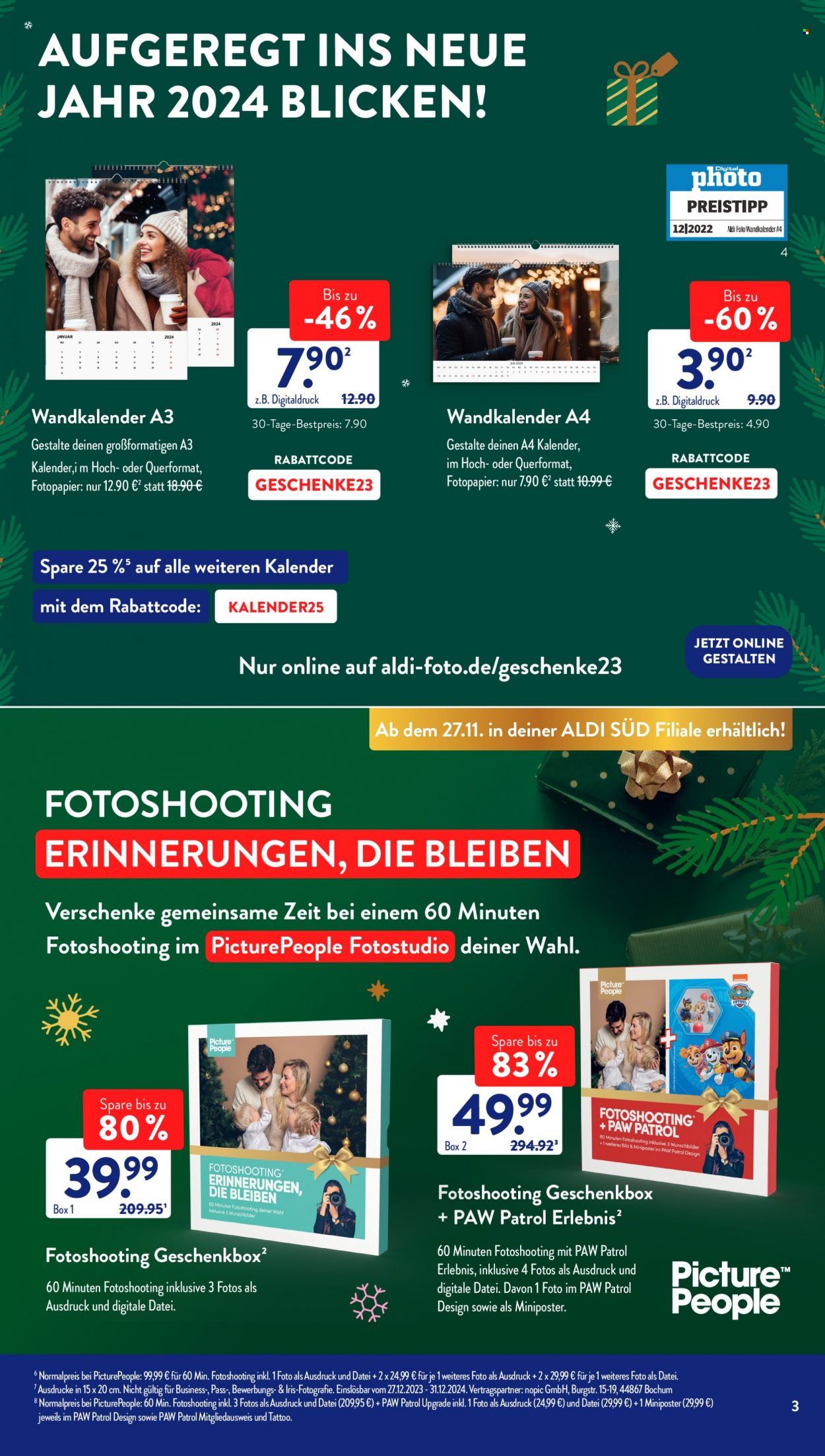 ALDI SÜD Prospekte  - 20.11.2023 - 4.12.2023. Seite 3