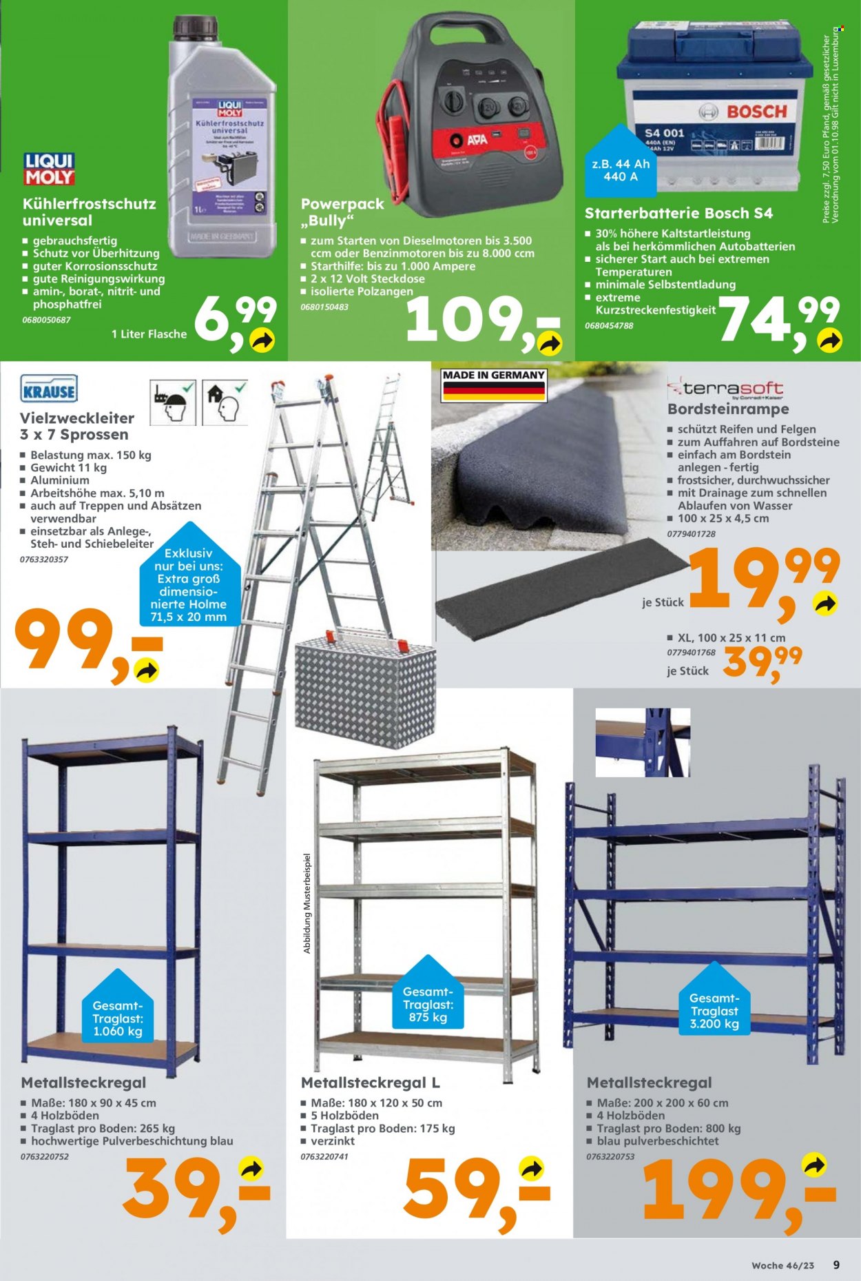 Globus Baumarkt Prospekte  - 13.11.2023 - 18.11.2023. Seite 9