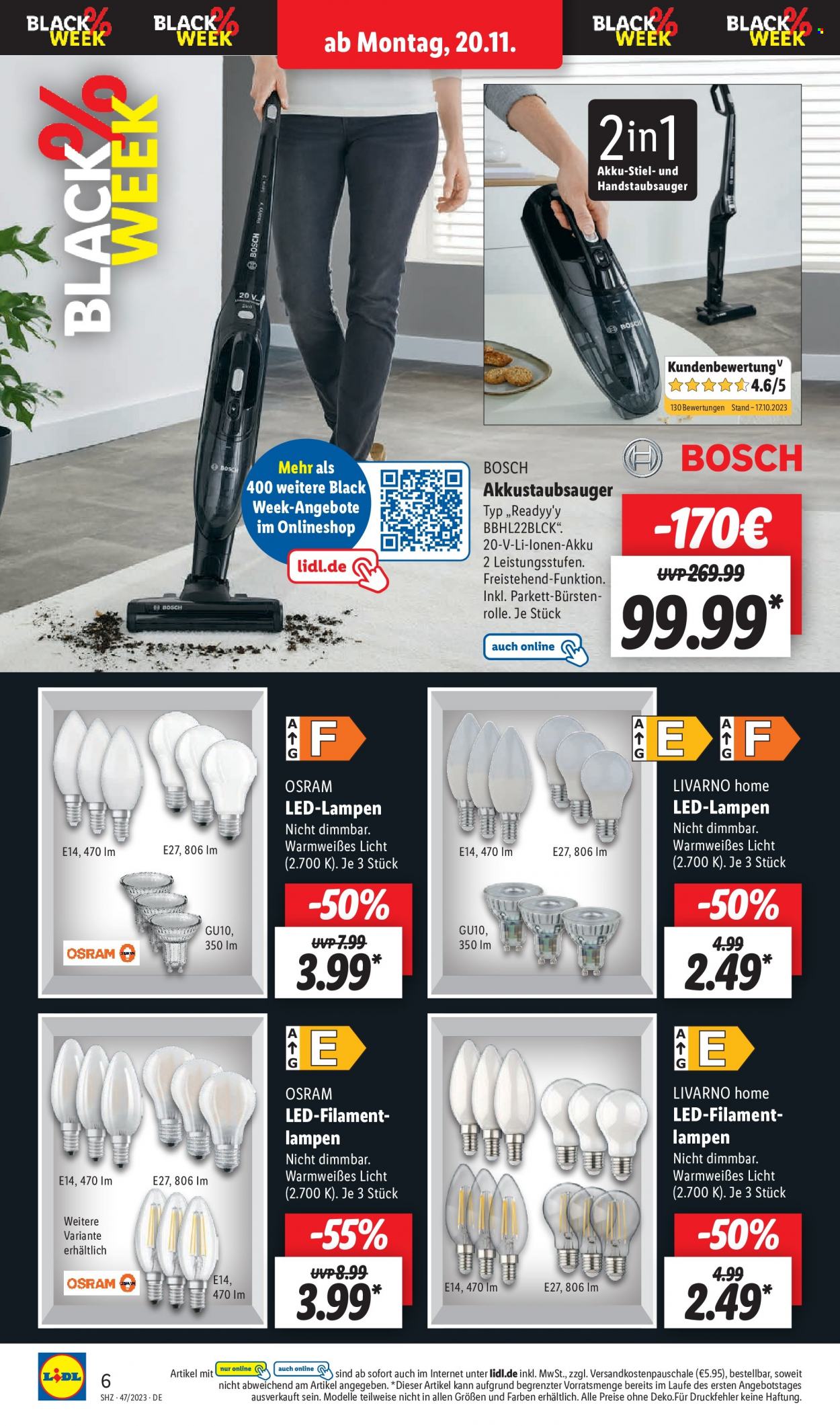 Lidl Prospekte  - 20.11.2023 - 25.11.2023. Seite 6