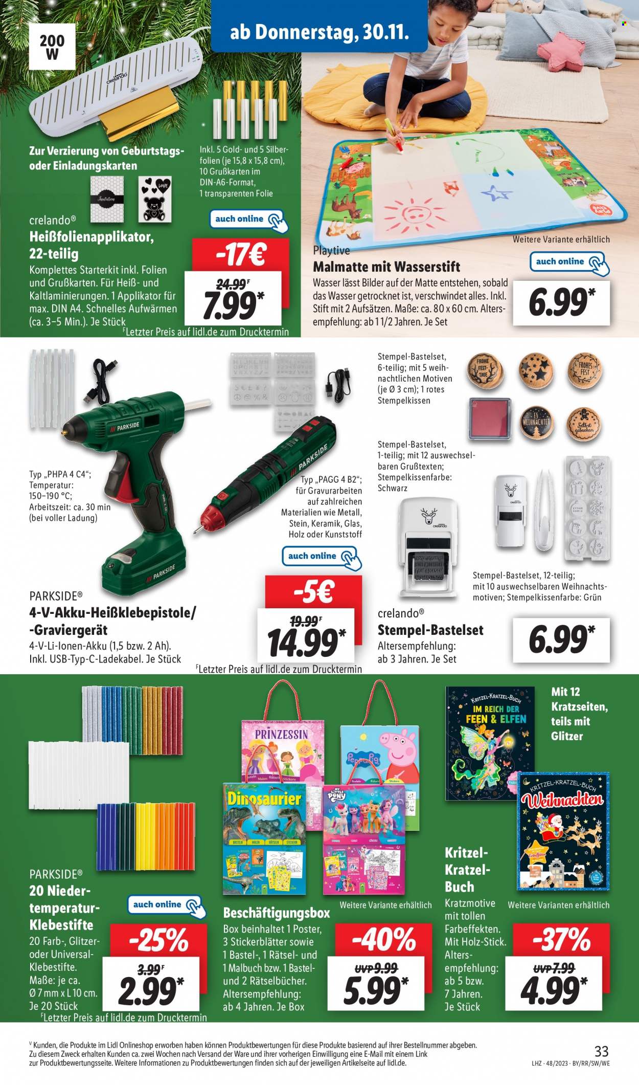 Lidl Prospekte  - 27.11.2023 - 2.12.2023. Seite 19