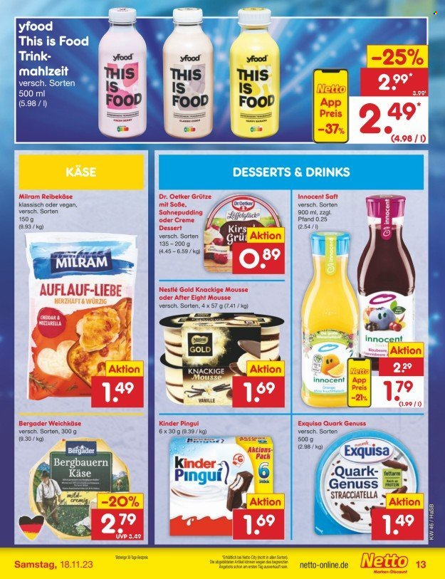 Netto Marken-Discount Prospekte  - 13.11.2023 - 18.11.2023. Seite 15