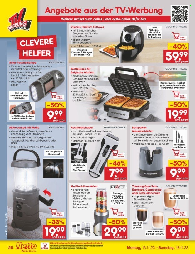 Netto Marken-Discount Prospekte  - 13.11.2023 - 18.11.2023. Seite 32
