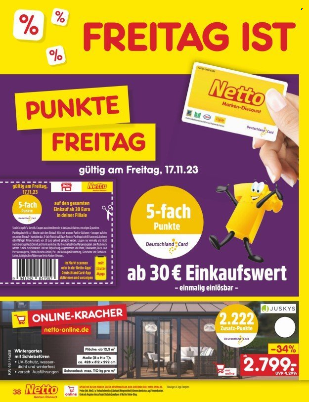 Netto Marken-Discount Prospekte  - 13.11.2023 - 18.11.2023. Seite 42