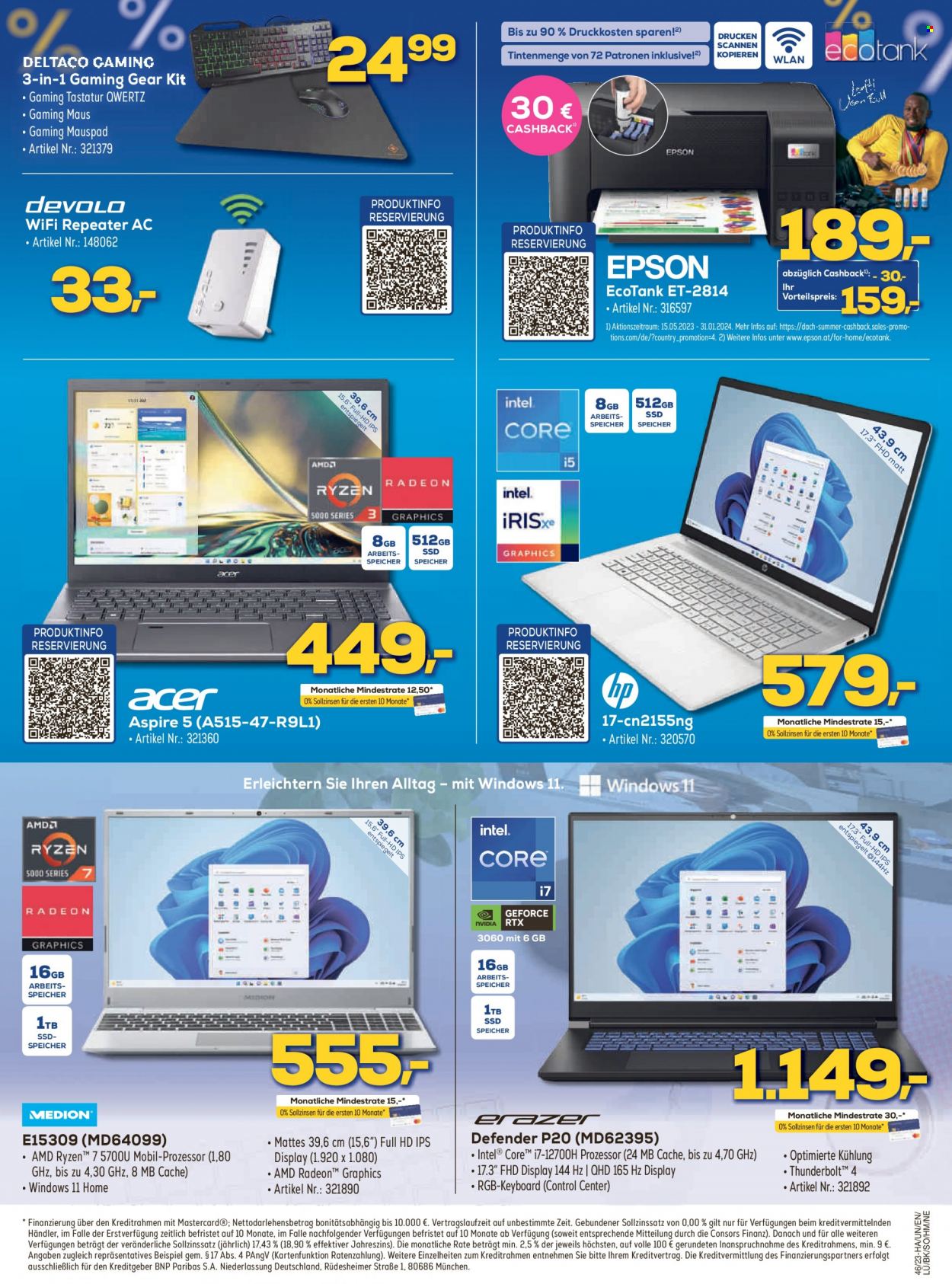 Euronics Prospekte  - 11.11.2023 - 17.11.2023. Seite 7