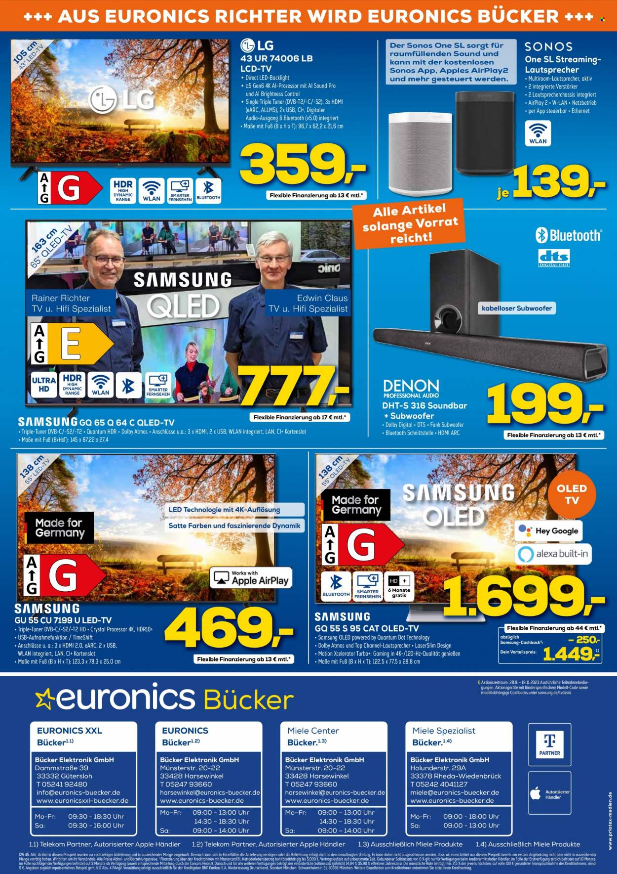 Euronics Prospekte  - 9.11.2023 - 18.11.2023. Seite 8